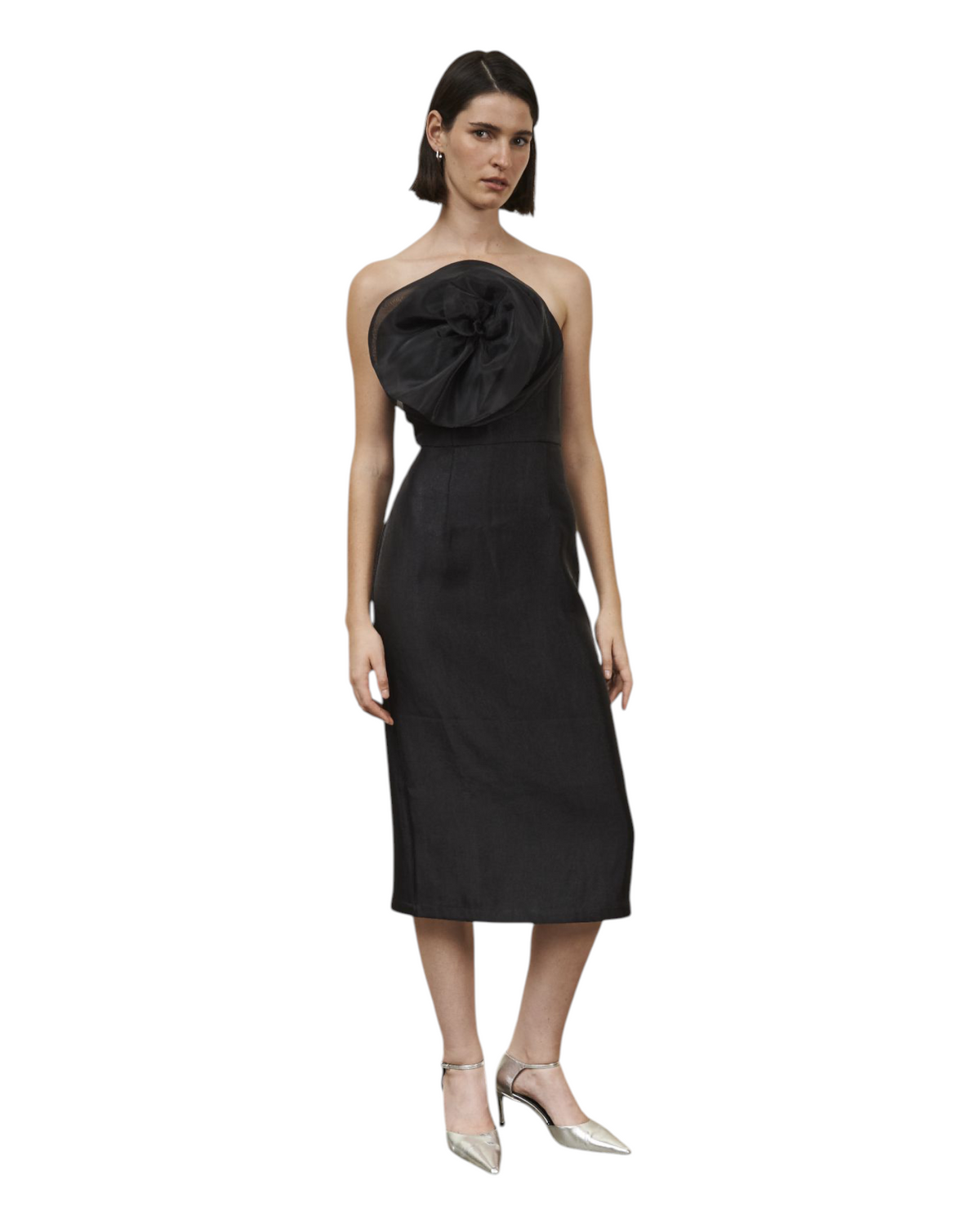 Φόρεμα με λουλούδι INES