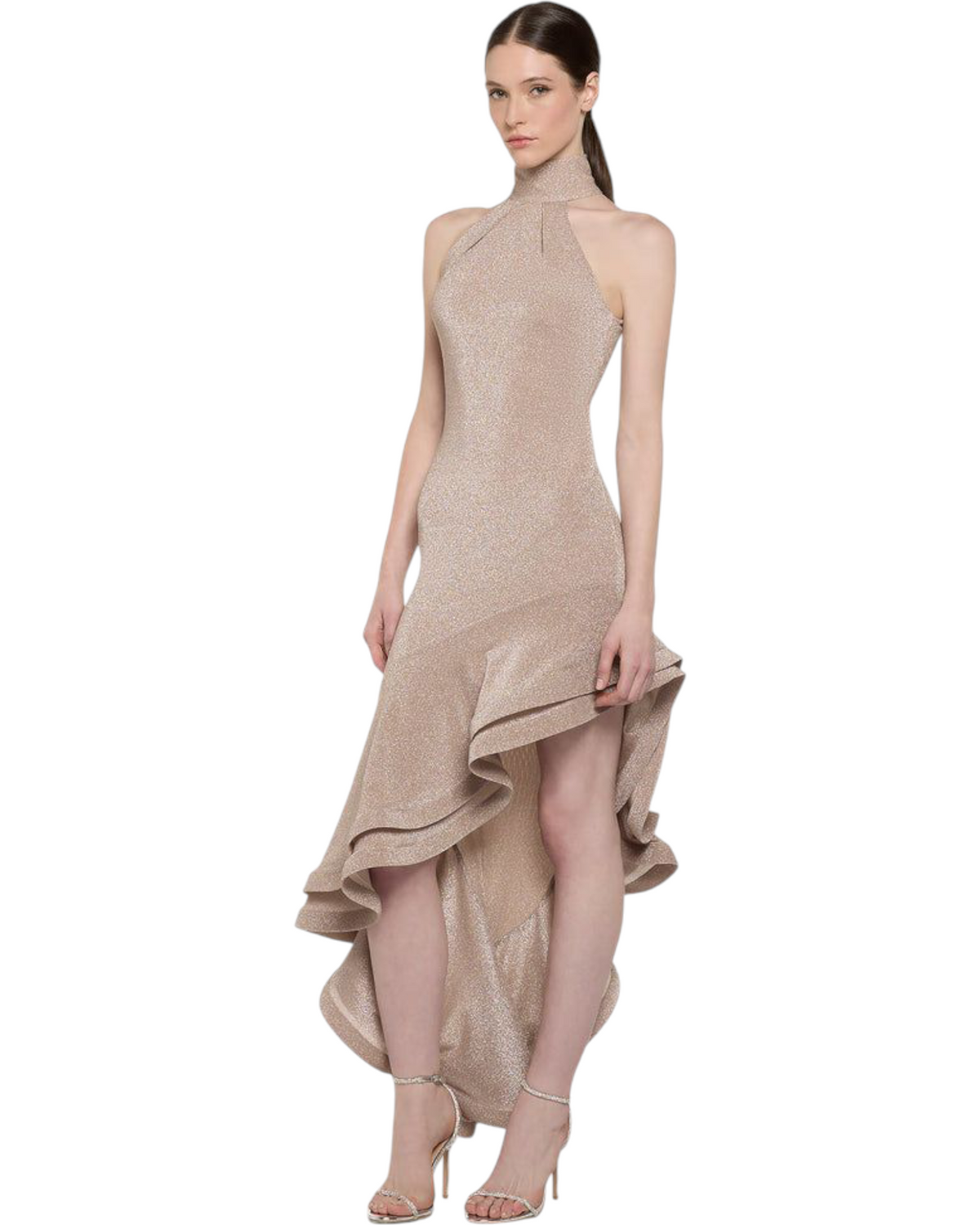 Μακρύ φόρεμα lurex