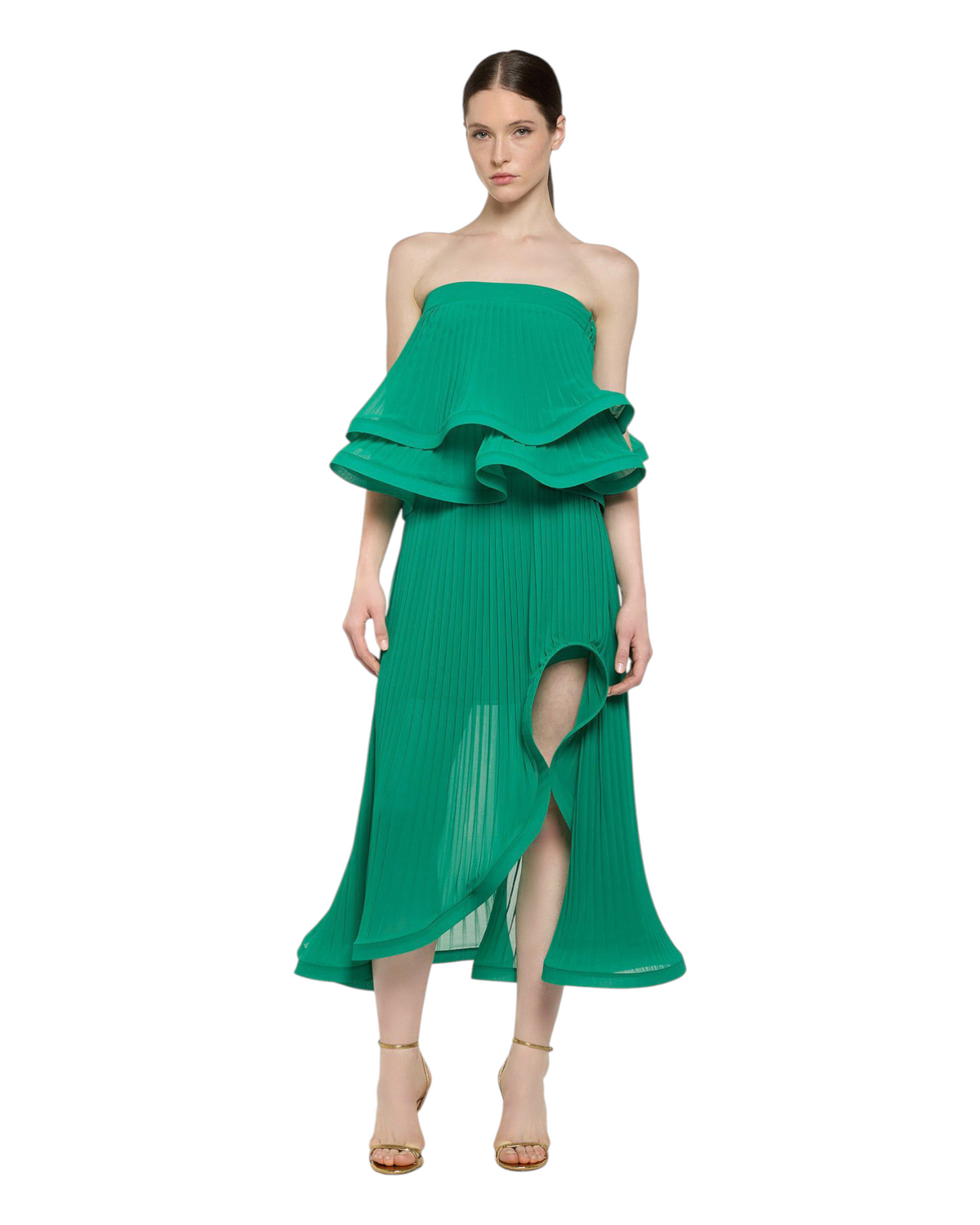 Maxi πλισέ φούστα