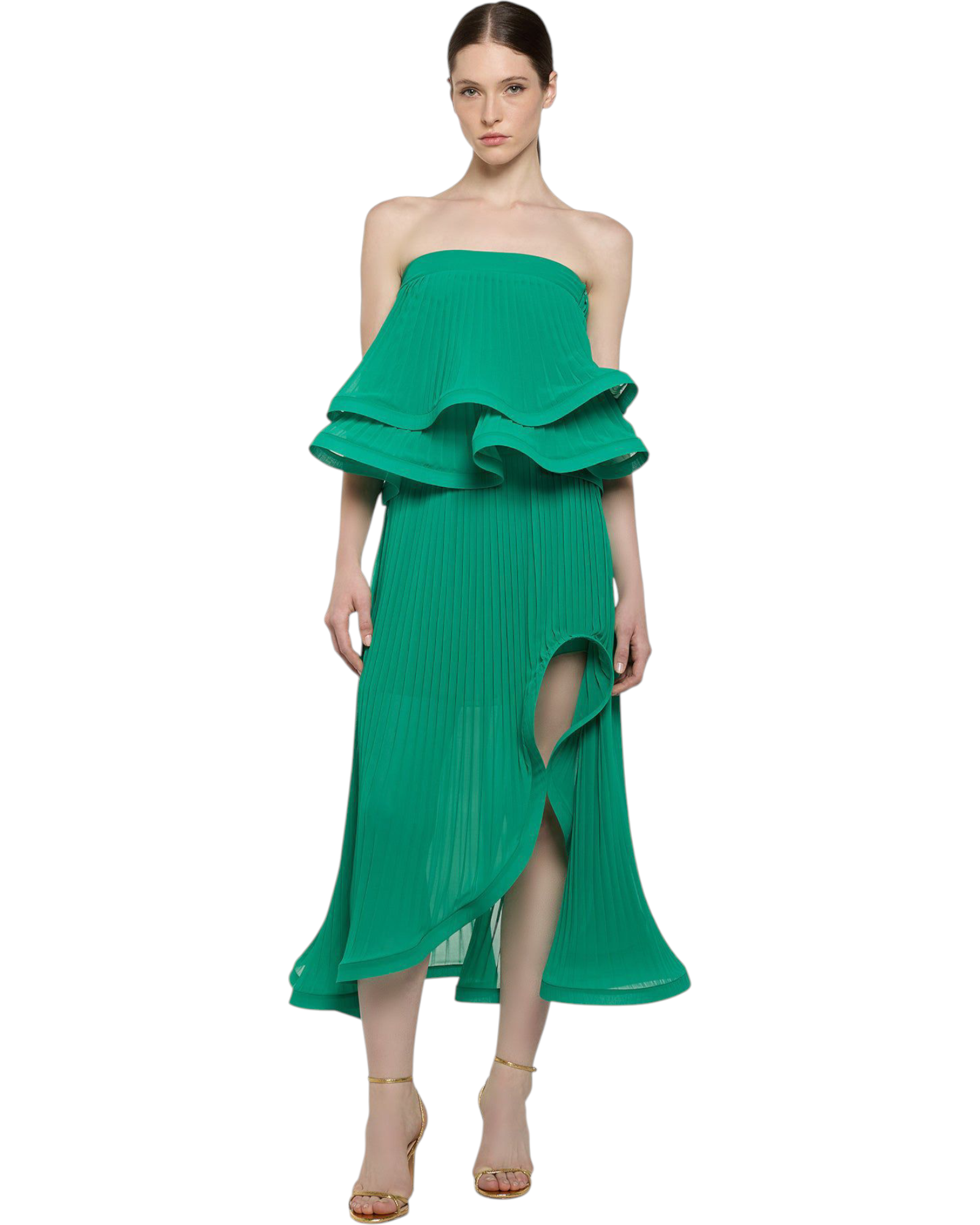 Κοντό τοπ πλισέ