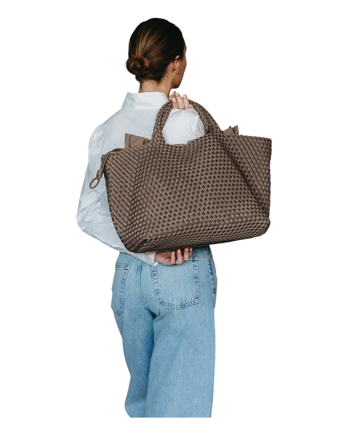Tote τσάντα large Taupe Secret