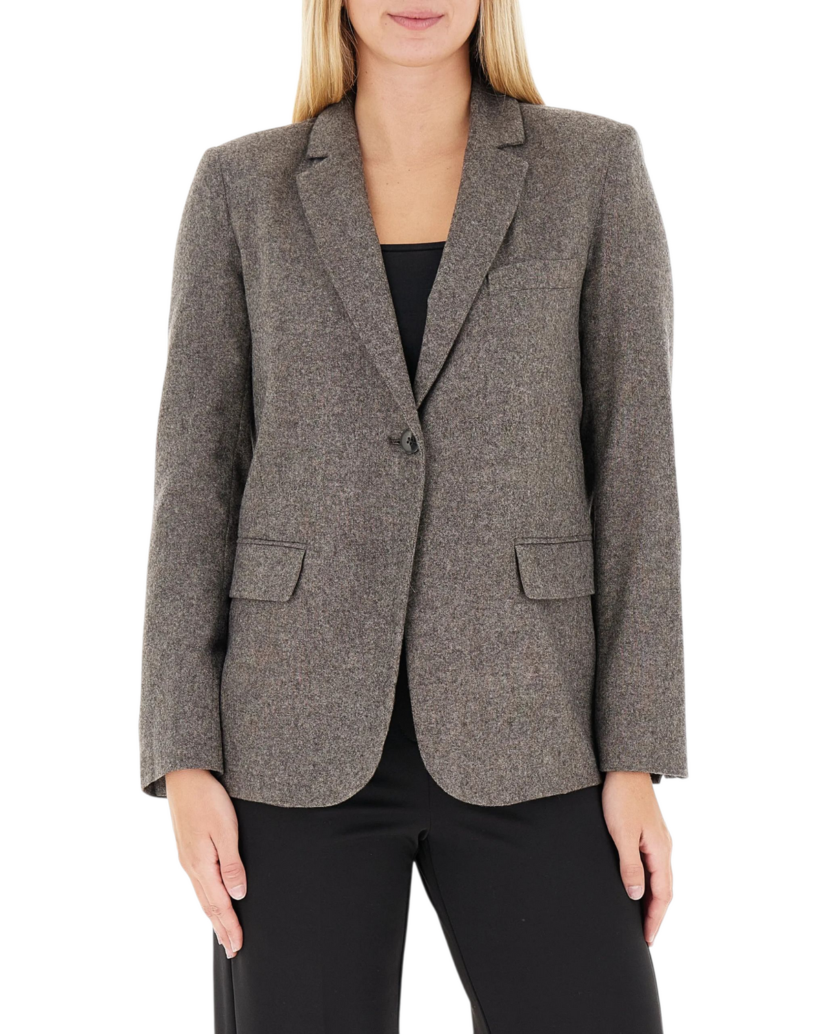 Σακάκι CALATE από φανελένιο ύφασμα