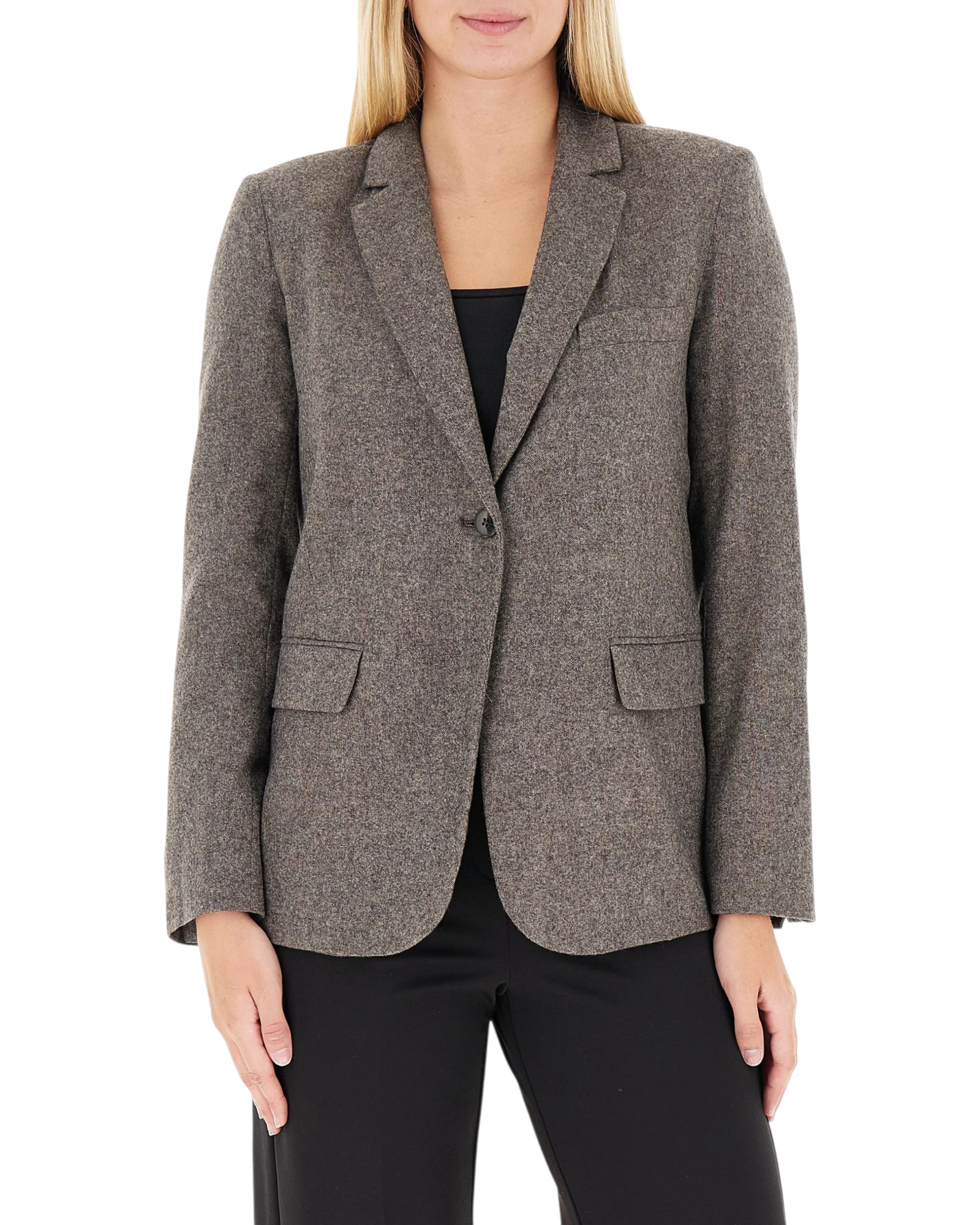 Σακάκι CALATE από φανελένιο ύφασμα