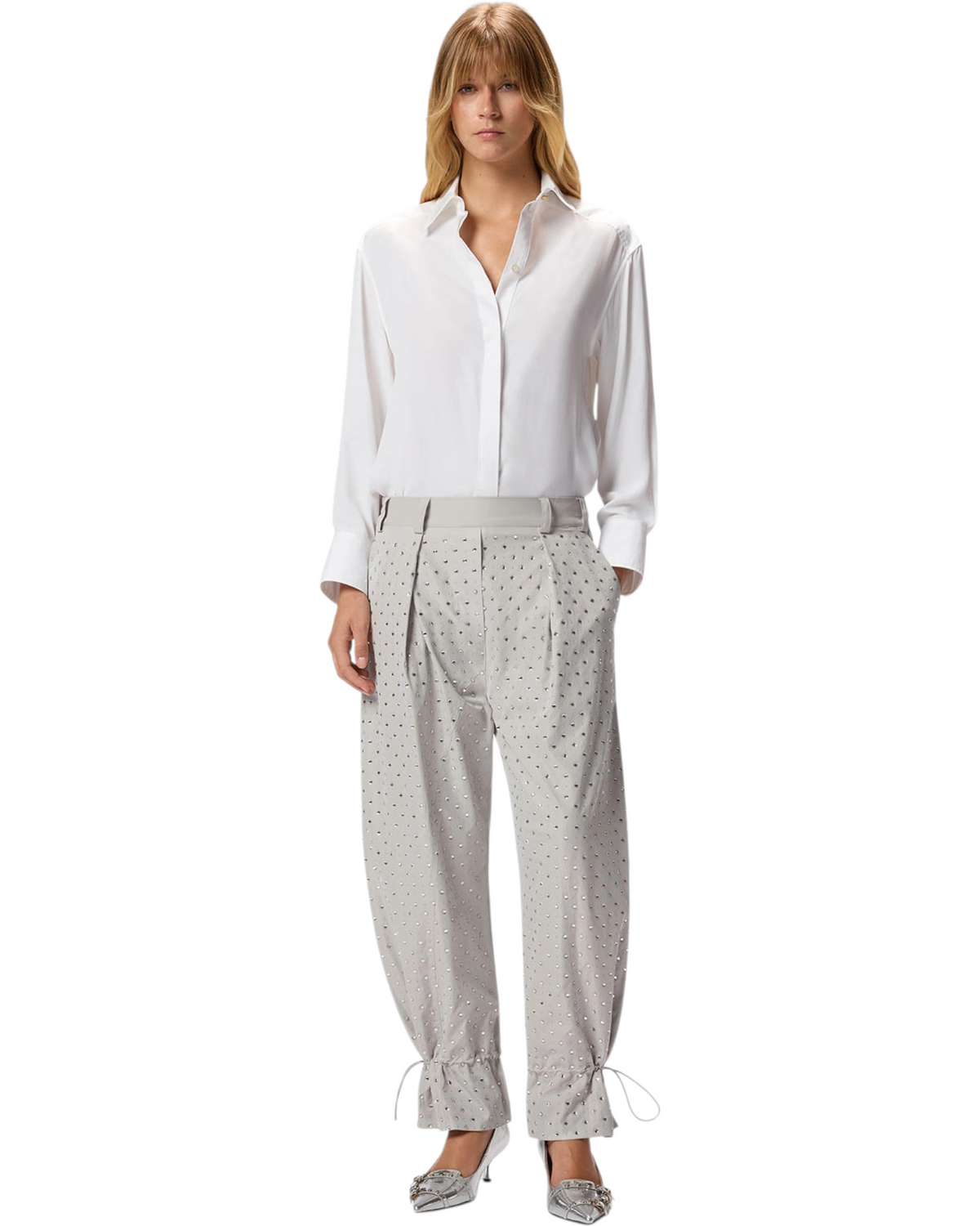 Παντελόνι με στρας PEPITA