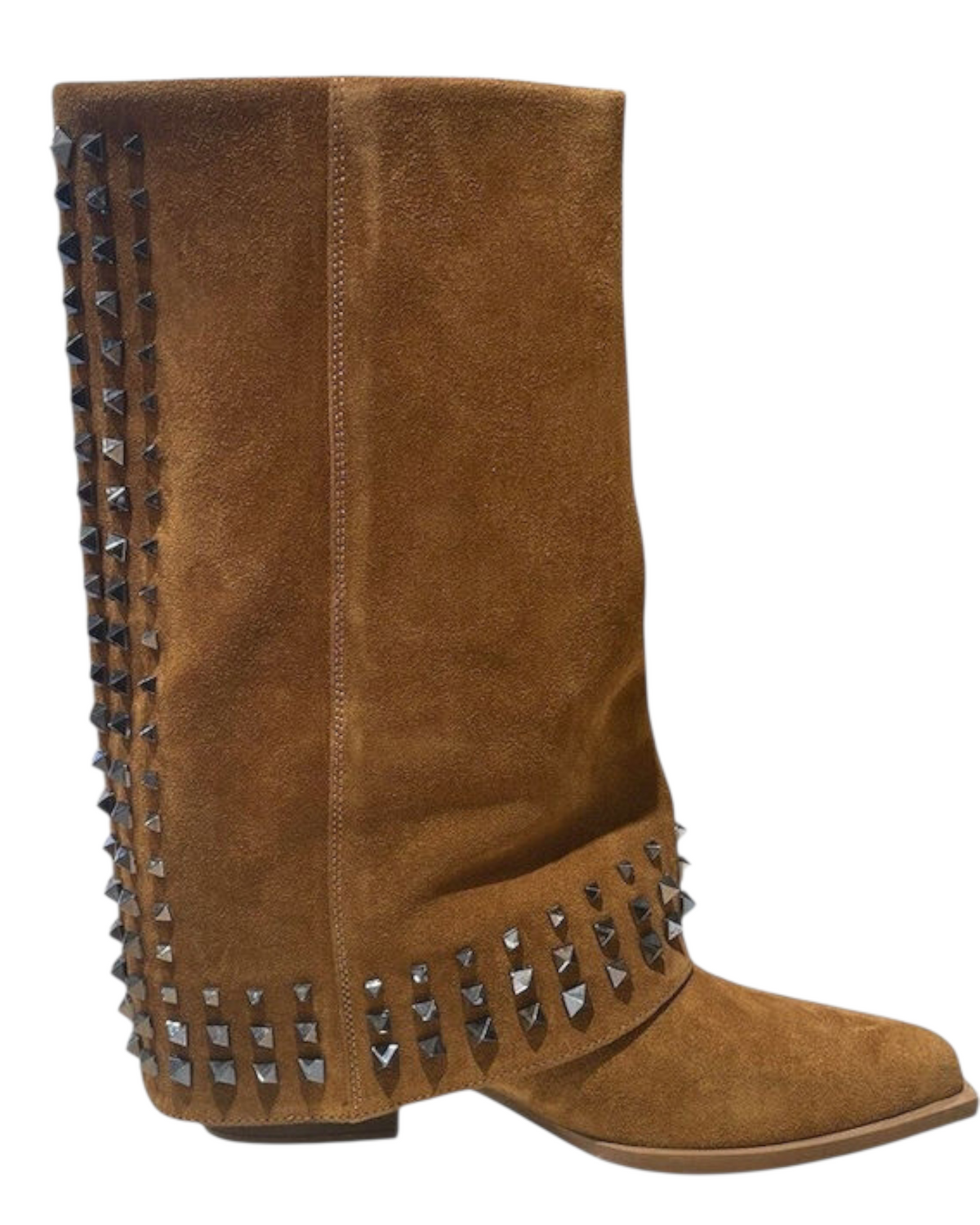 Δερμάτινες μπότες με τρουκς