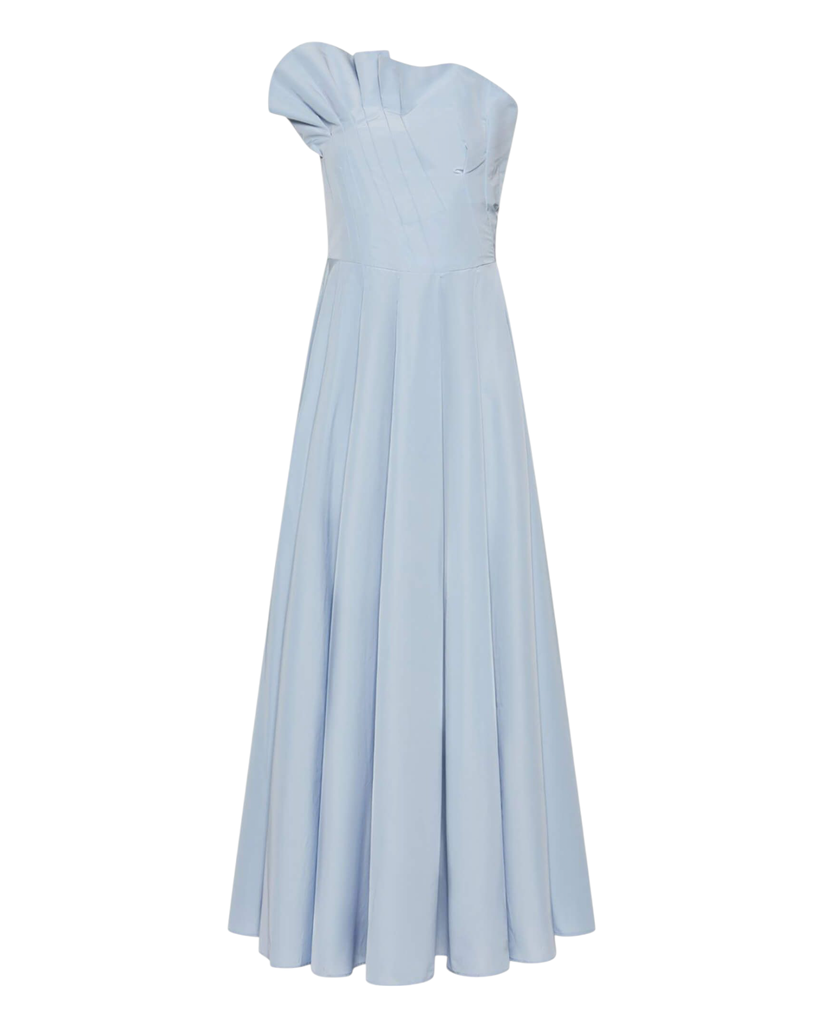 Φόρεμα σε Ταφτά Azzurro 03