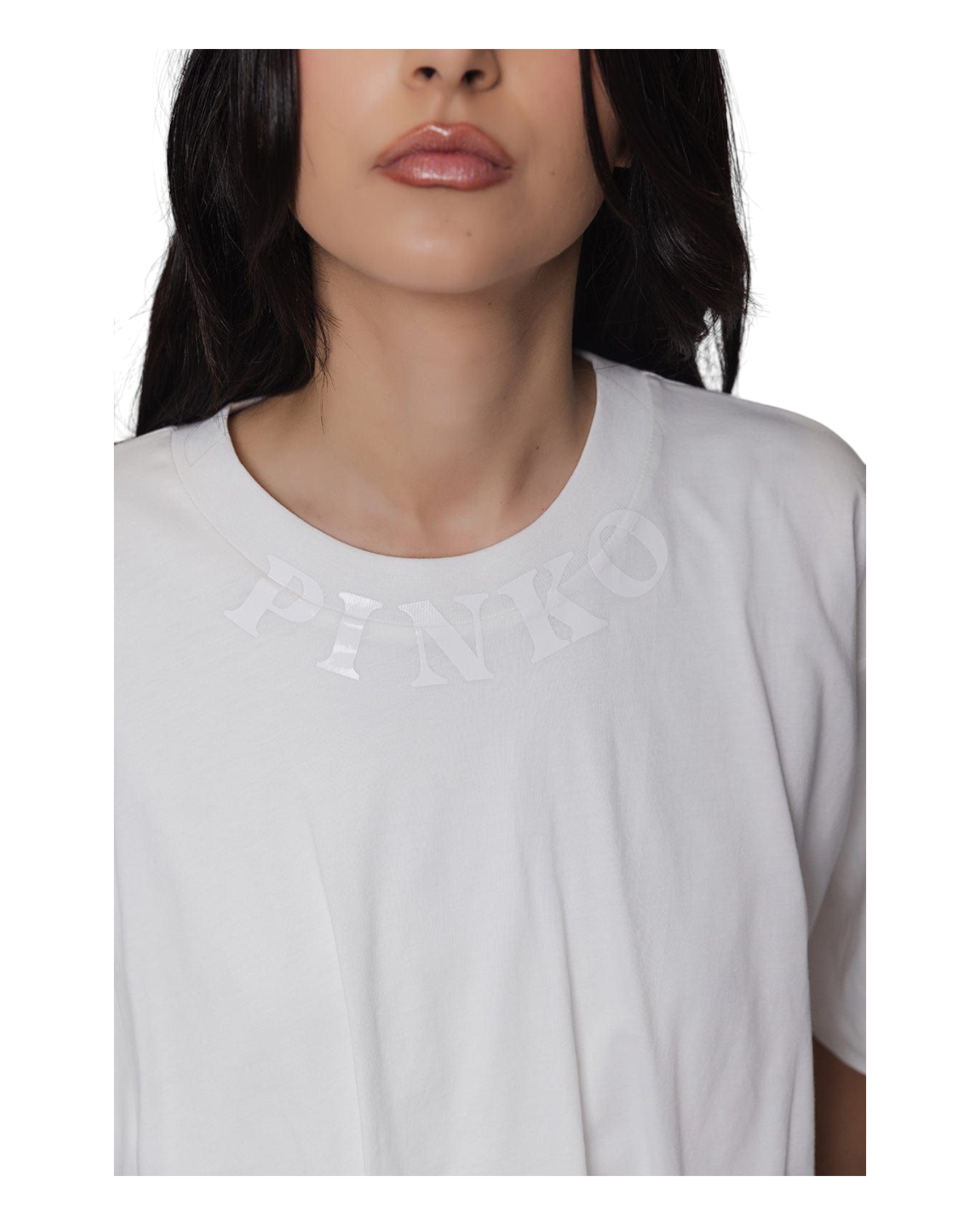 T-shirt με λογότυπο PINKO TORRONE
