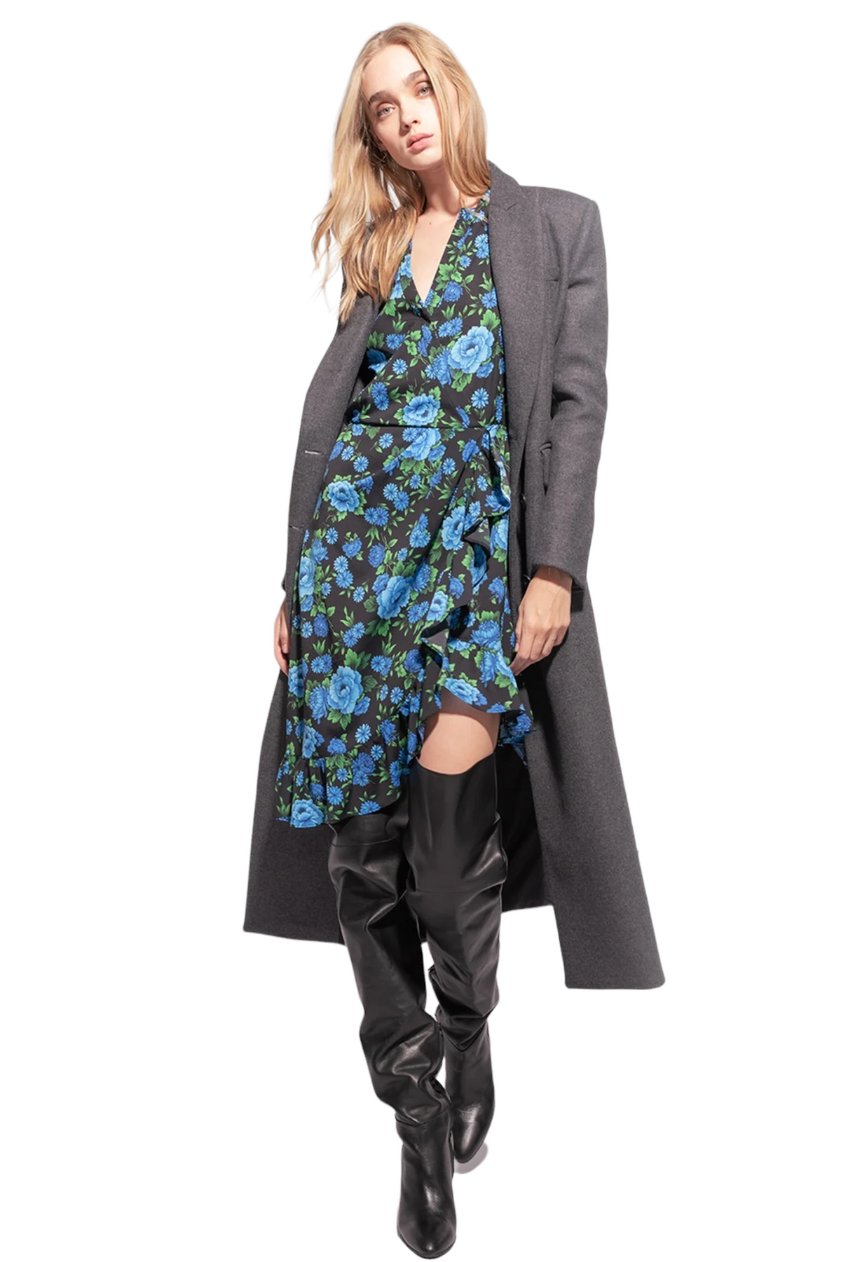 Φόρεμα Mini με floral print ALACCIA