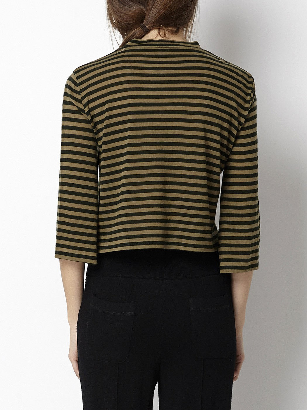 Striped cotton T-shirt απο INTROPIA - POSH MARKET