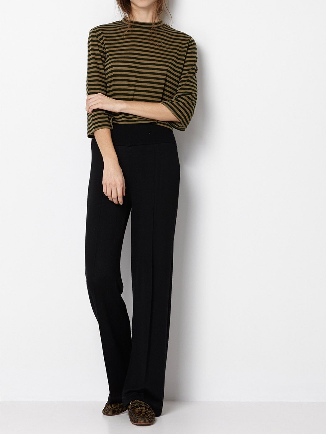 Striped cotton T-shirt απο INTROPIA - POSH MARKET