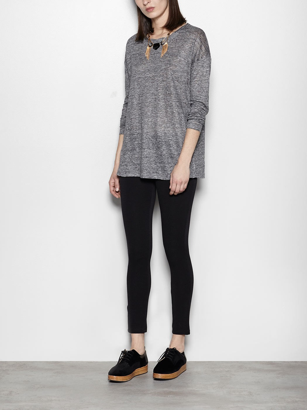 Linel long sleevs T-shirt απο INTROPIA - POSH MARKET