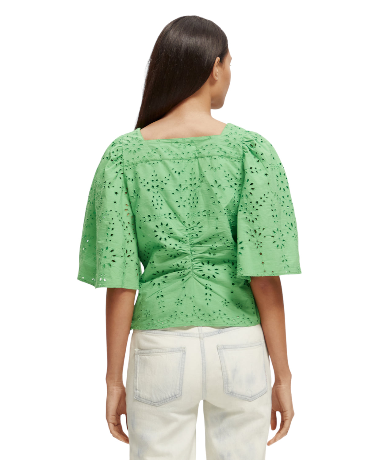 Μπλούζα βαμβακερή με ιδιαίτερο σχέδιο