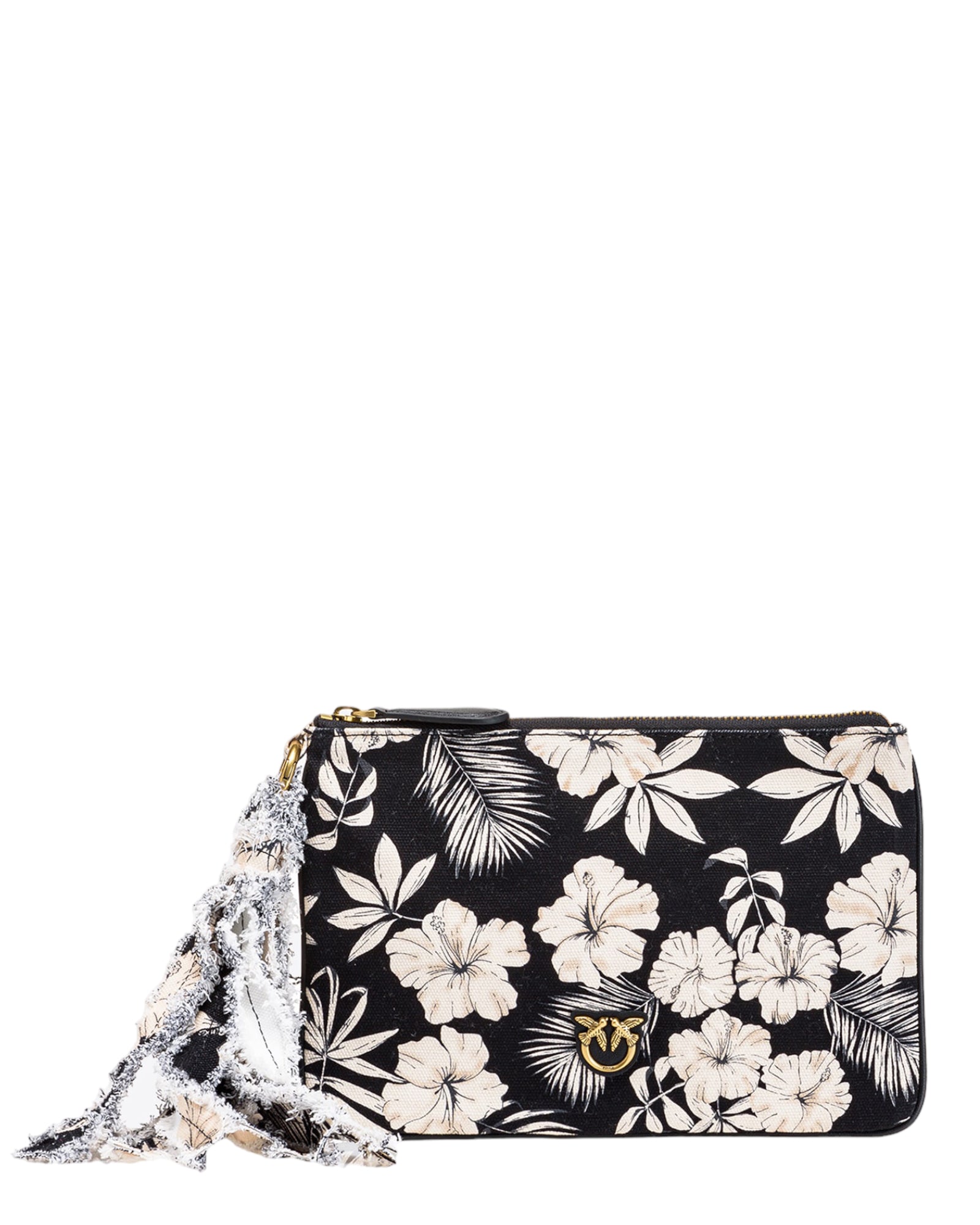 Flat Classic Canvas τσάντα με floral print