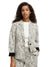 Blazer relaxed fit με floral print