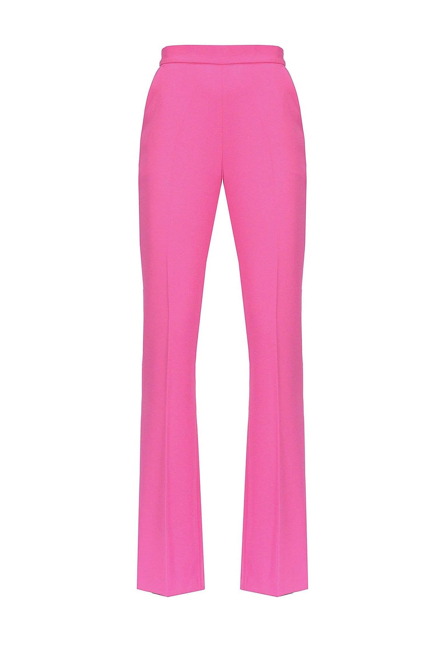 Flared poly crepe trousers απο PINKO - POSH MARKET