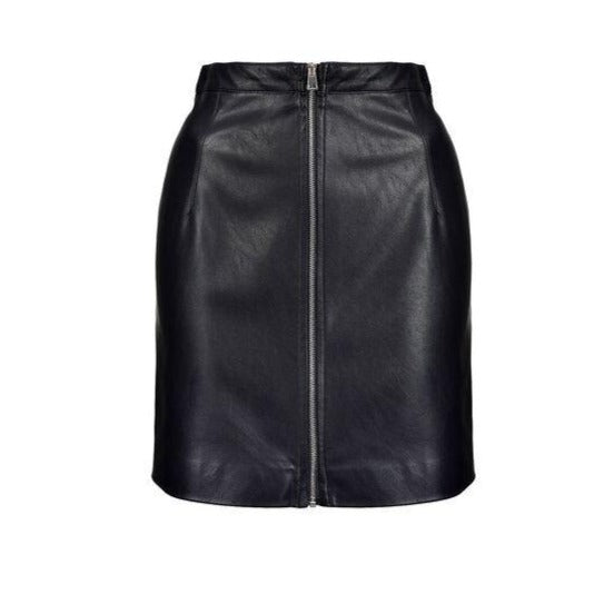 Mini skirt in leather look απο PINKO - POSH MARKET
