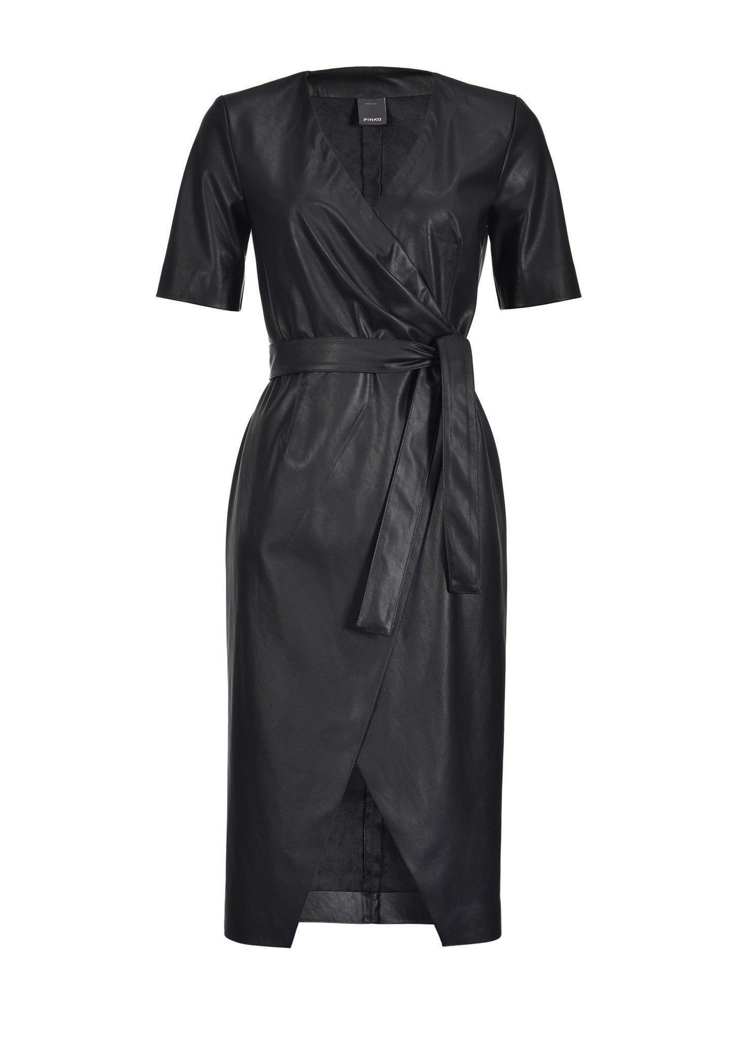 Dress in leather look απο PINKO - POSH MARKET