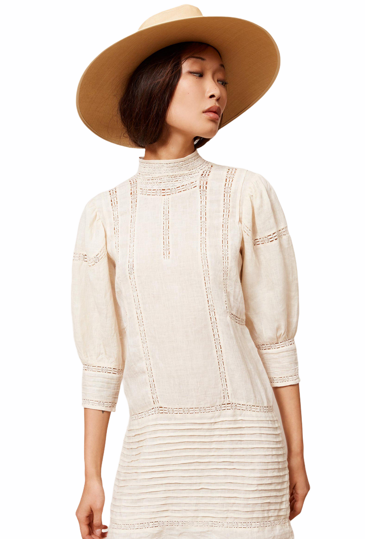 Φόρεμα Mini με φουσκωτά μανίκια BIANCA