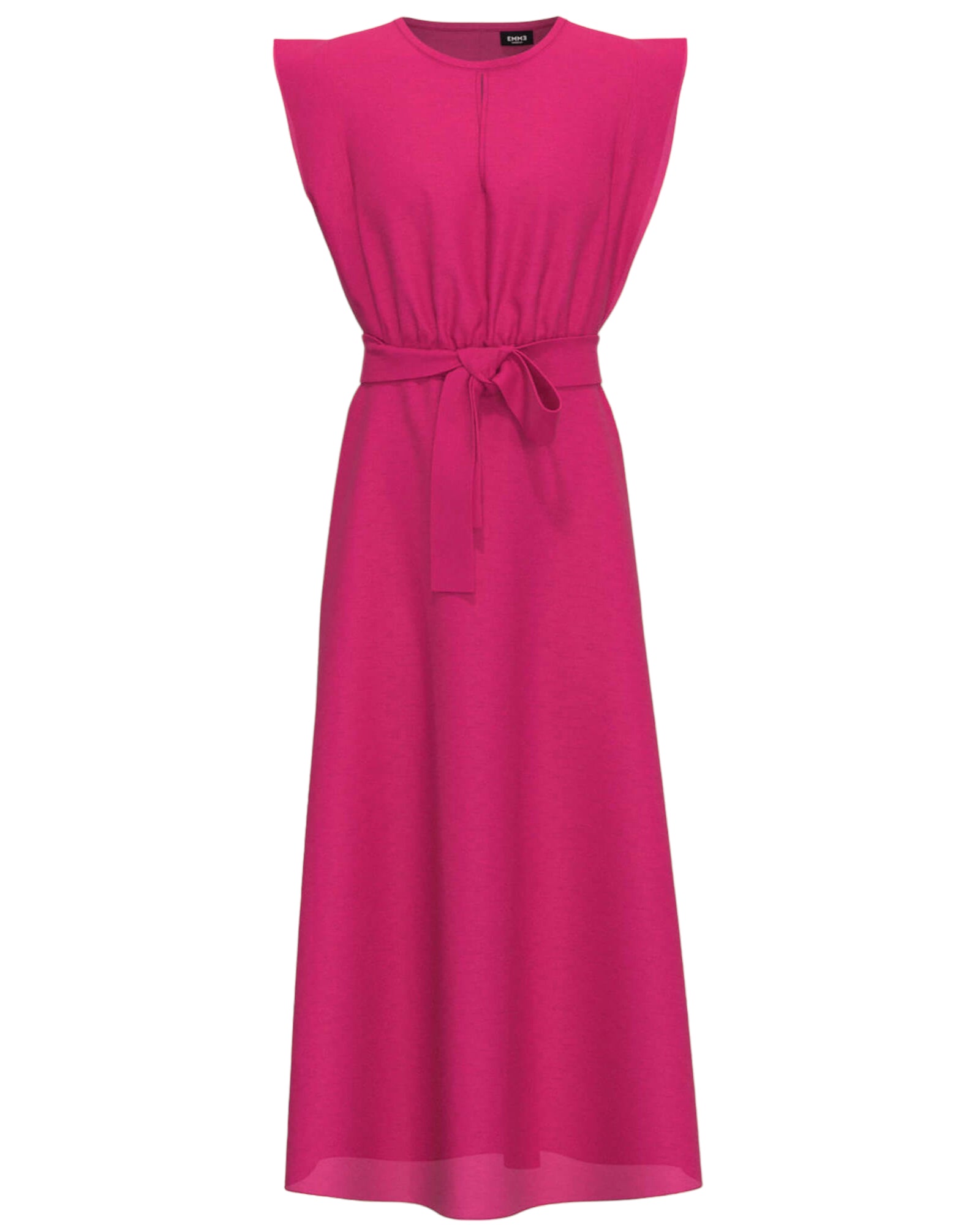 Φόρεμα Midi με ζώνη ECRU