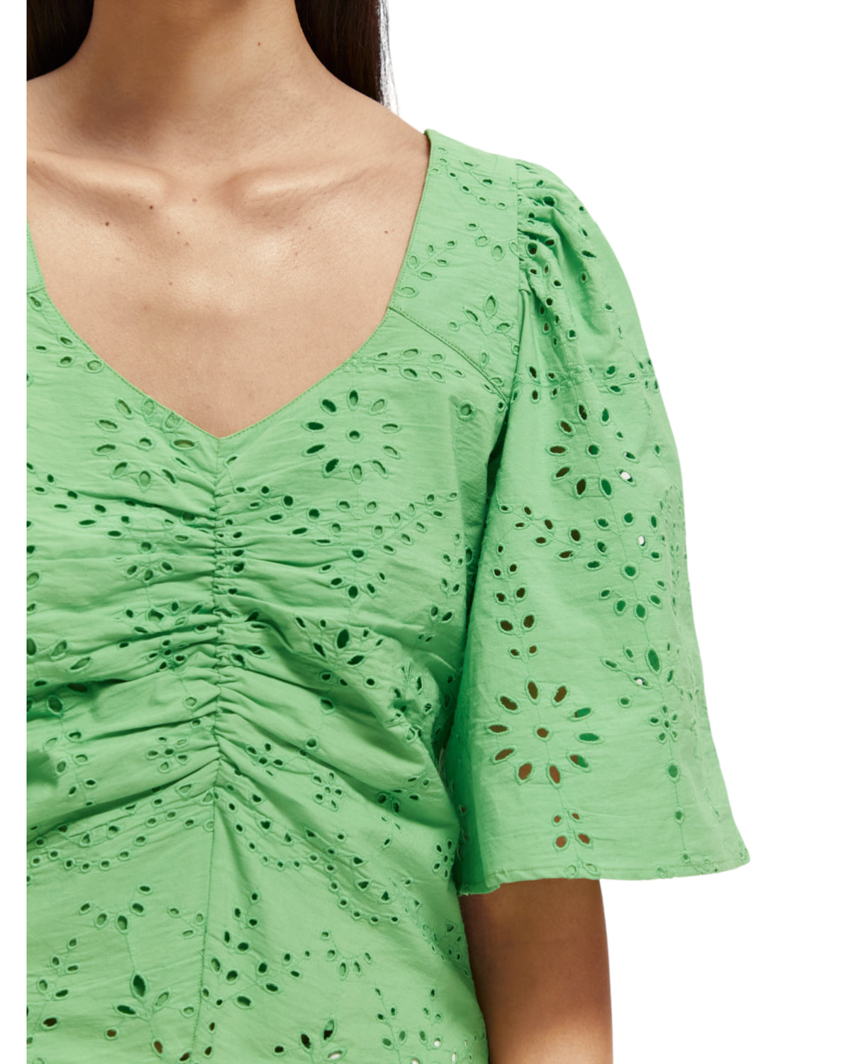 Μπλούζα βαμβακερή με ιδιαίτερο σχέδιο