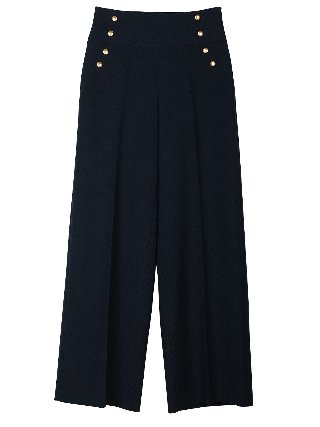 Palazzo trousers with buttons απο INDI & COLD - POSH MARKET