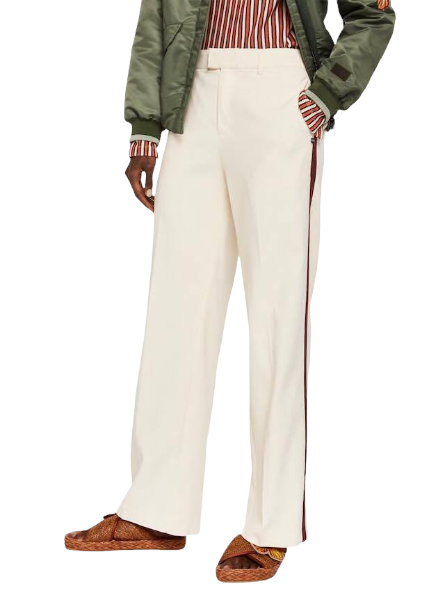 Φαρδύ παντελόνι με ρίγα
