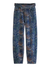 Jean παντελόνι ψηλόμεσο με floral print