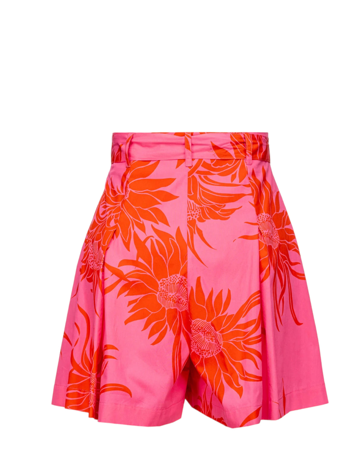 Σορτς με ζώνη και λουλούδια SERENO