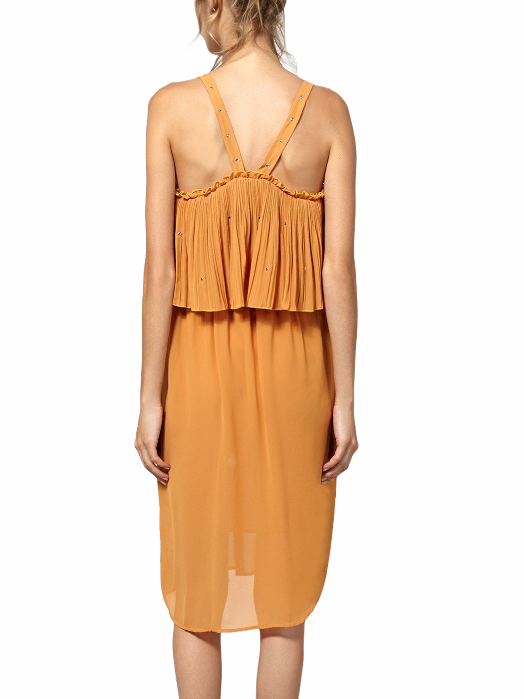 Φόρεμα κοντό με πιέτες