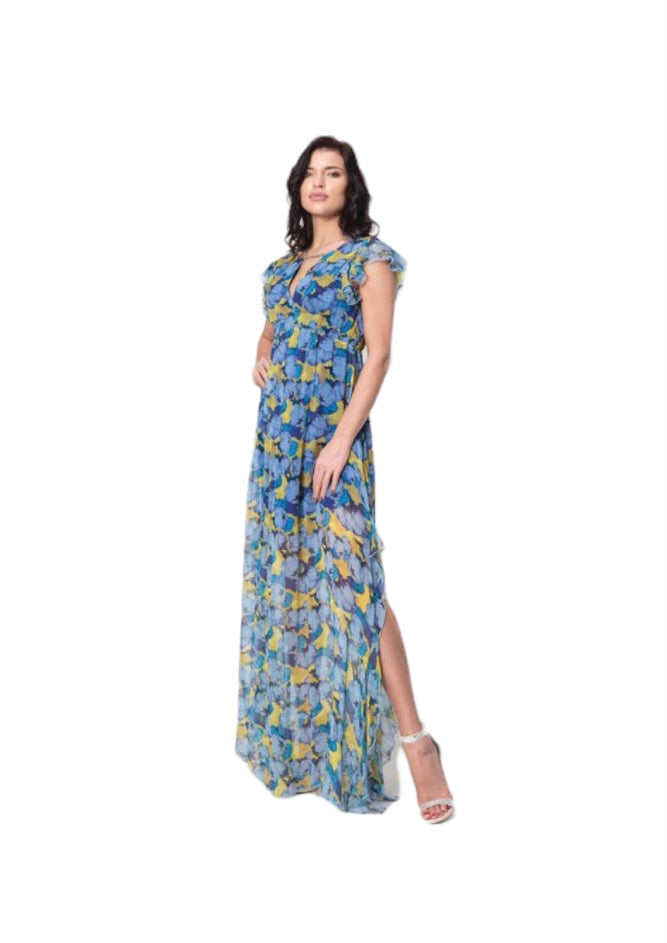 Φόρεμα Maxi με floral print PROIBITIVO