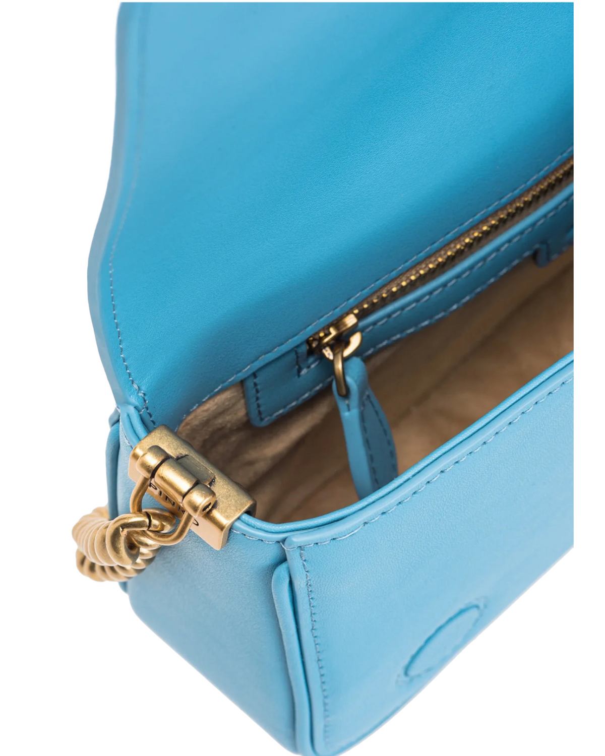 Love Mini Click Baguette Simply δερμάτινη τσάντα