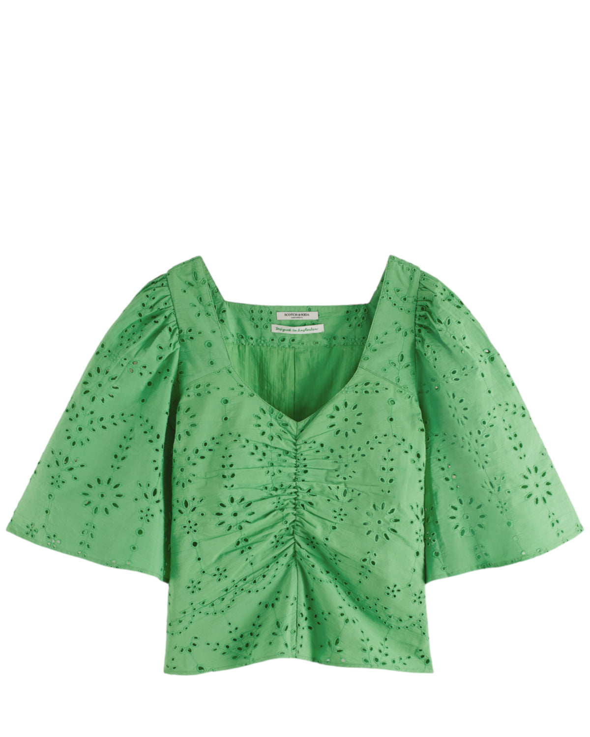 Μπλούζα βαμβακερή με ιδιαίτερο σχέδιο