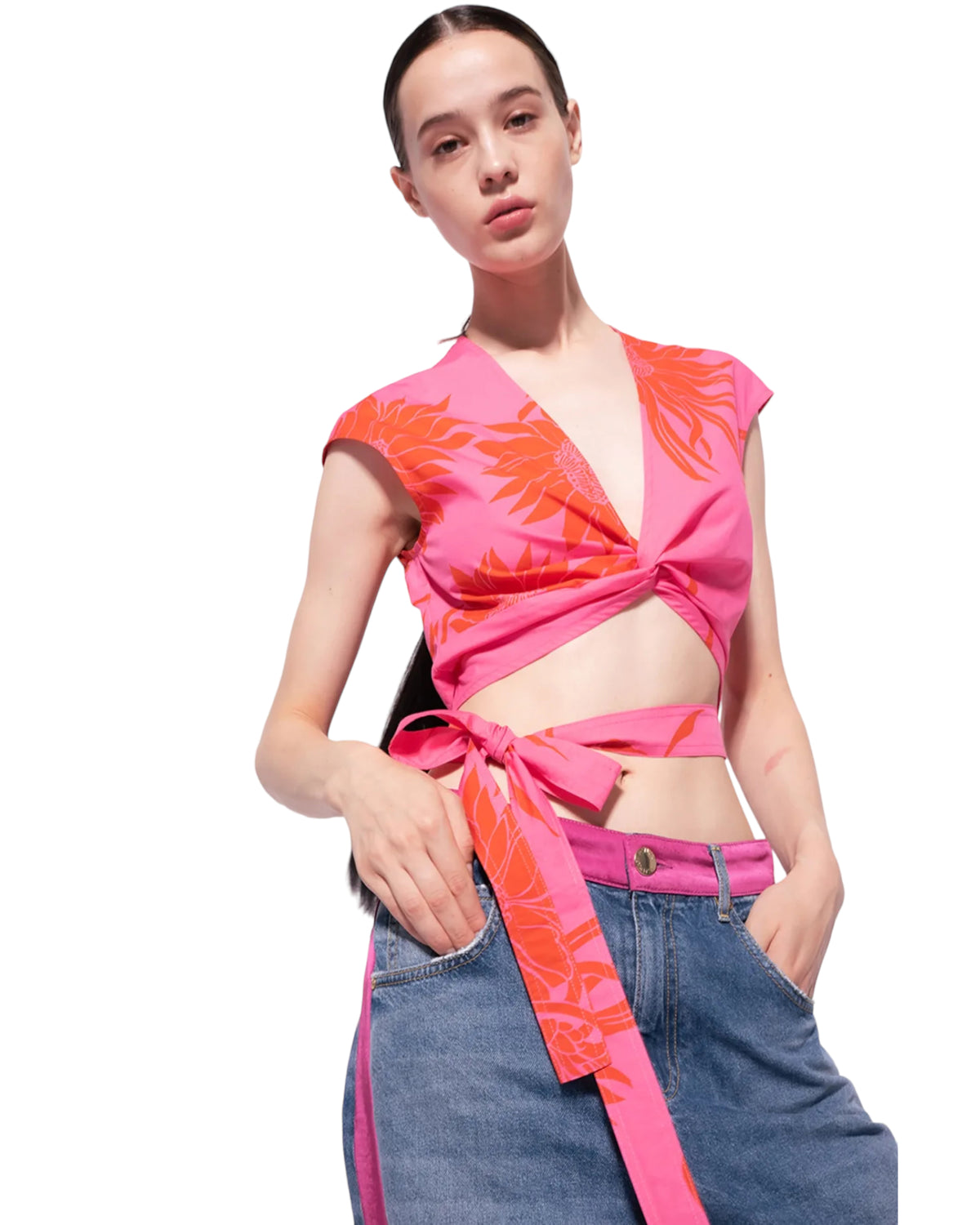 Τοπ με κορδέλα BANALE