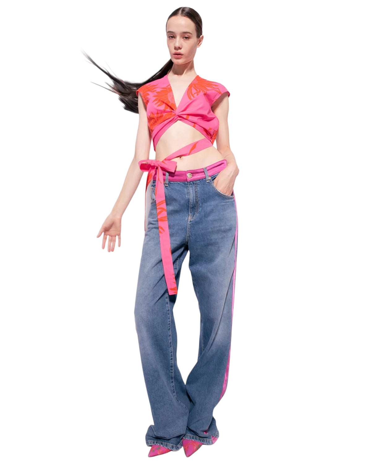 Τοπ με κορδέλα BANALE