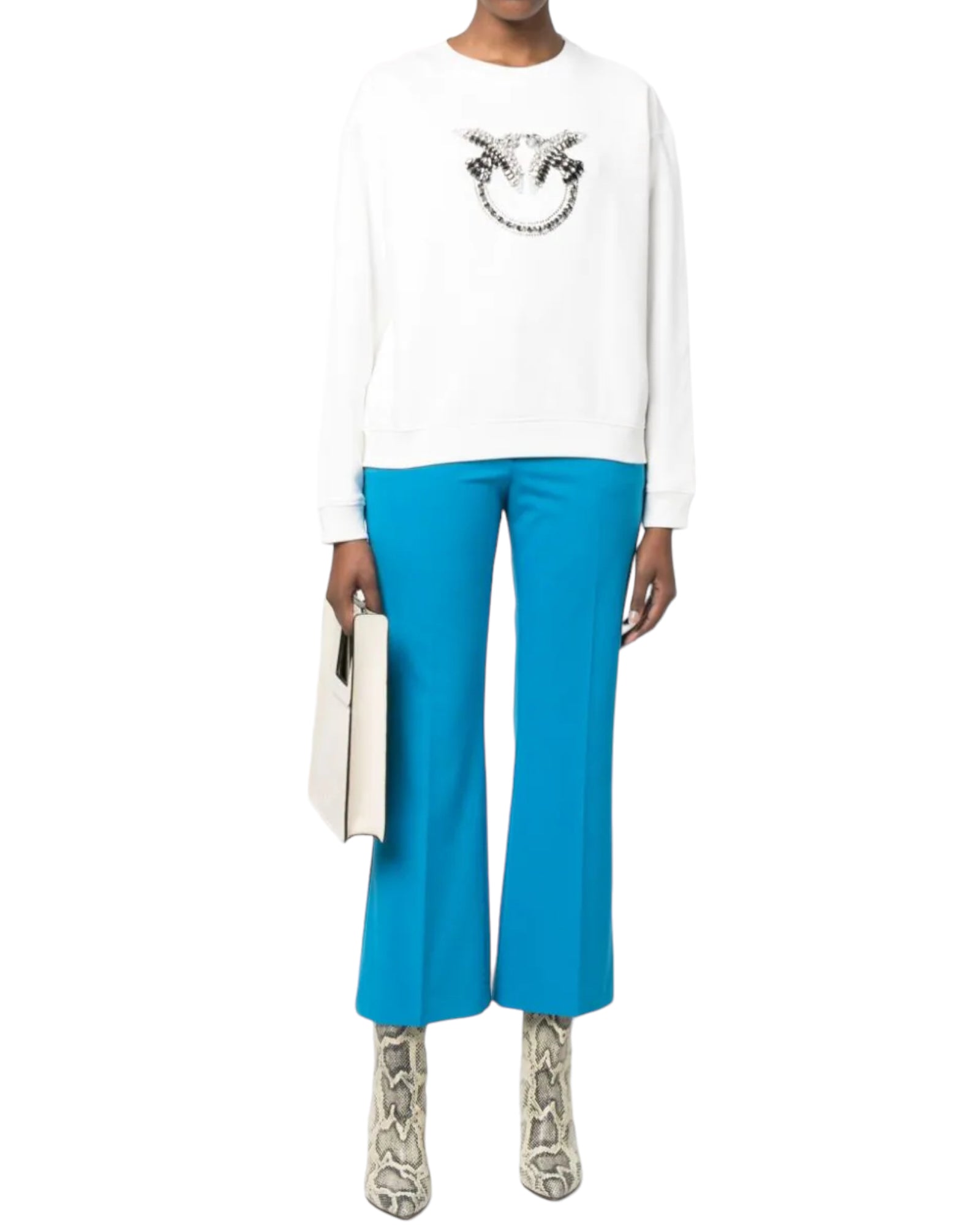 Παντελόνι ψηλόμεσο flared PIA