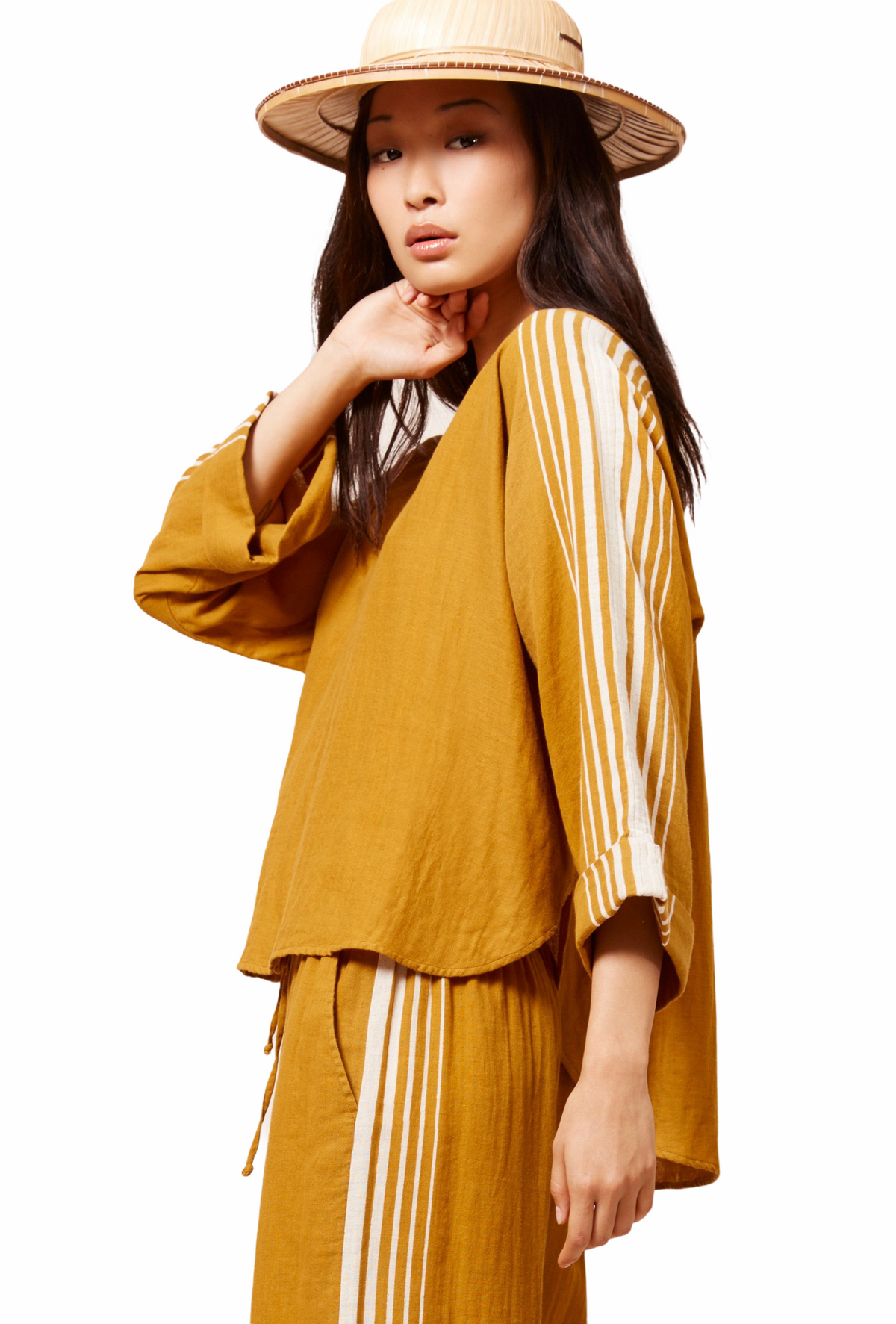 Μπλούζα μακρυμάνικη με σχέδιο στα μανίκια AVANTSTELLA