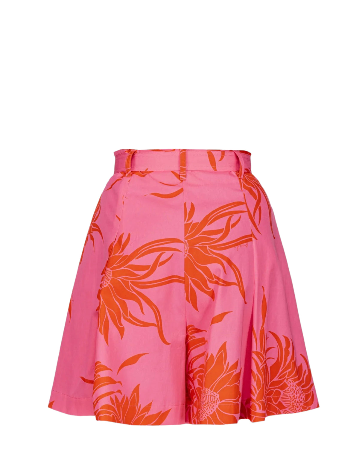 Σορτς με ζώνη και λουλούδια SERENO