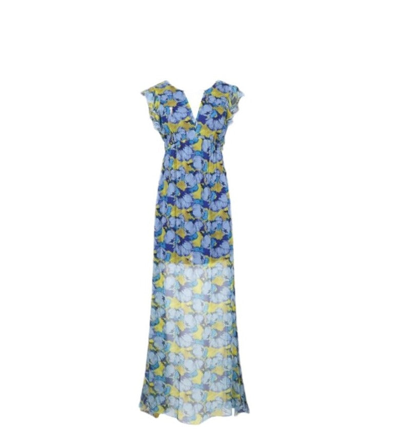 Φόρεμα Maxi με floral print PROIBITIVO