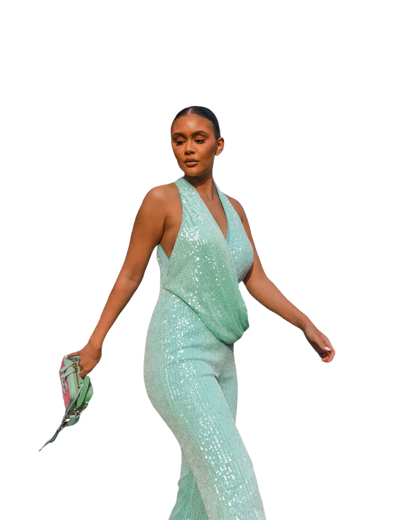 Ολόσωμη φόρμα με παγιέτα