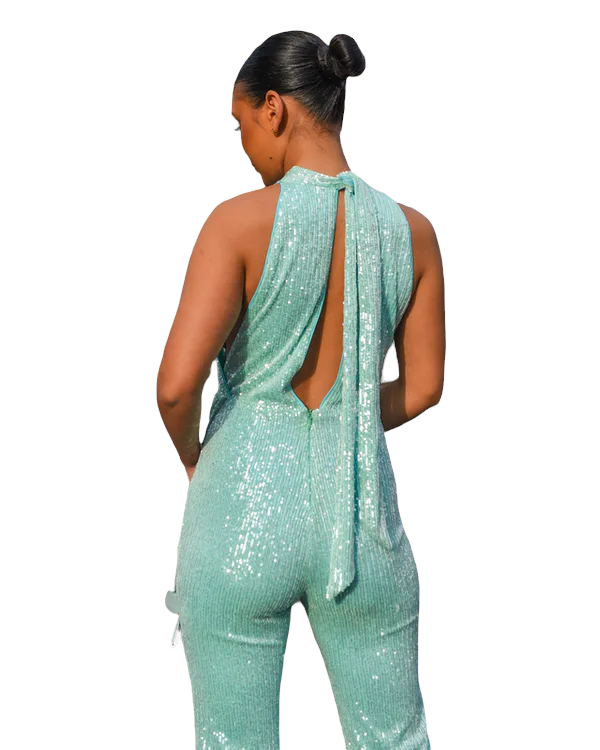 Ολόσωμη φόρμα με παγιέτα