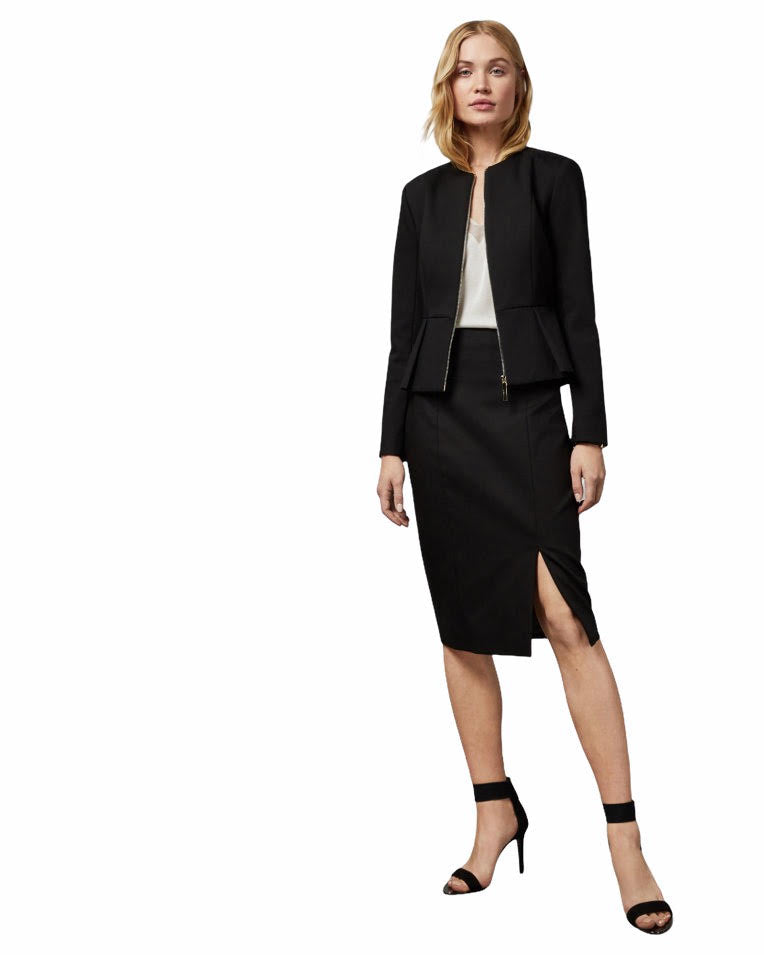 Pencil skirt with exposed zip απο TED BAKER - POSH MARKET